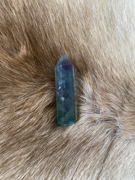 Pointe en fluorite