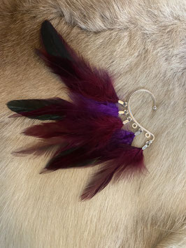 Tour d'oreille violet et rose