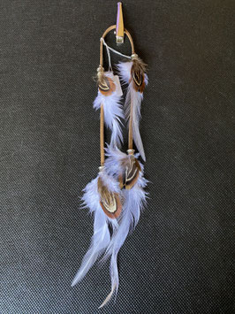 Plumes blanche et marron 2