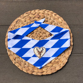 Tücherl zum Binden - bayrisch - Motiv wählbar