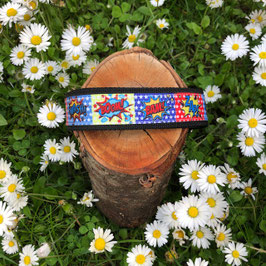 Hundehalsband "BOOM BAM ZAP"