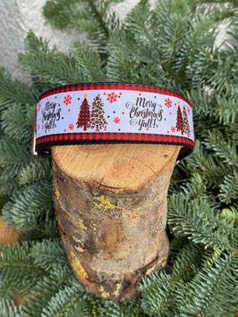 Weihnachtshalsband "Merry Christmas yell" für grosse Doggys