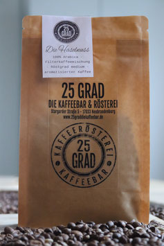 "Kaffee Haselnuss“  (100% Arabica)