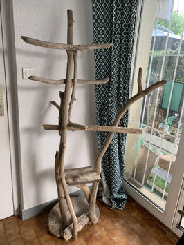 Porte manteau en bois flotté