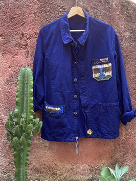 Oups vendues - Veste bleu de travail