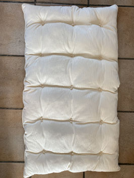 Matelas confort capitonné 110x65 cm