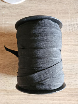 10 m Stoßband, Hosenschonerband Qualitätsware Farbe Schwarz         (0,56 €/Meter)