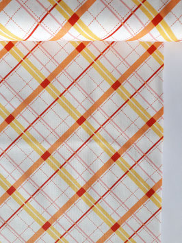 Patchwork "Karo orange"