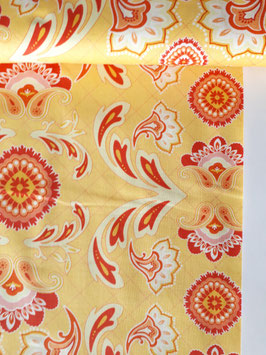 Patchwork "Blumen orange"