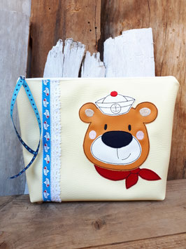 Kosmetiktasche Käptn Bär