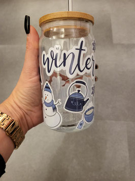 Glas Tumbler Winter