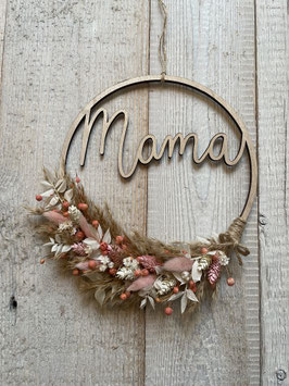 Mama-Kranz rosa