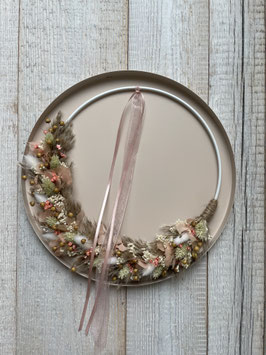 Türkranz apricot mit Bänder
