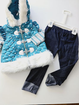 Gilet im Set mit Hose & Shirt M-80-335