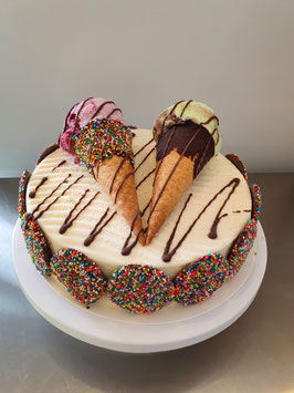 Large Cone Cake