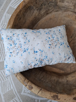 Kissen Streublümchen Blau