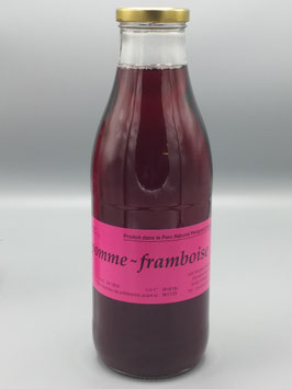 Jus de pommes-framboise / pommes-fraise / pommes-cassis