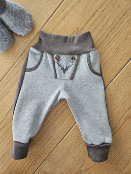 Lederhose / French Terry innen angeraut