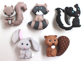 ボタン　*8311 Backyard Buddies