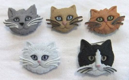 ボタン　*5800 Fuzzy Felines