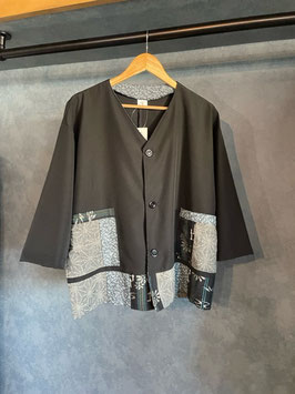 着物七分袖カーデガン