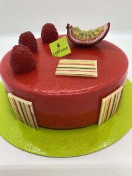 bavarois passion framboise