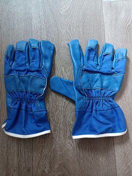 Arbeits - Handschuhe AM-blau Nitril beschichtet