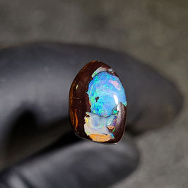 Boulder Opal Ringstein zum Einfassen 01015