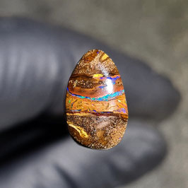 Boulder Opal Ringstein zum Einfassen 01003