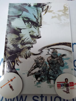 Metal Gear Solid: Art of the HD Collection" boek.engels tweedehands