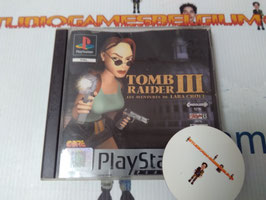 Tomb Raider III    Dit is de Franstalige versie game Actie en avontuur game  tweedehands video games playstation 1