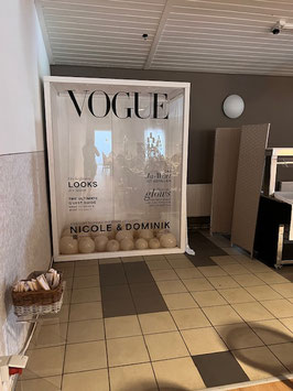 Magazin Fotobox mit Beleuchtung/Vorhang/Teppich