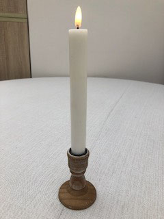 Kerzenhalter Spitzkerze  Holz klein
