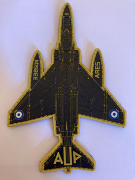 Hellenic Air Force patch 338 Squadron ´Ares´ F-4E AUP silhouette