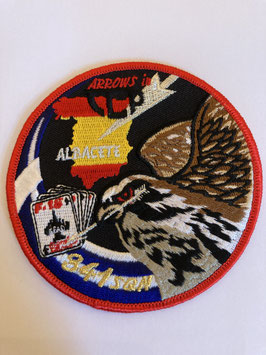 Hellenic Air Force patch 341 Squadron ´Velos´ F-16 swirl TLP