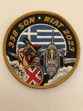 Hellenic Air Force patch 338 Squadron ´Ares´ RIAT 2023