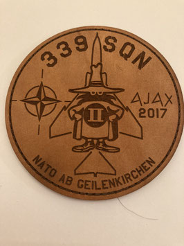 Hellenic Air Force patch 339 Squadron ´Aias´ F-4E Phantom II Geilenkirchen 2017 leather