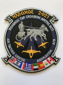 Patch Hellenic Air Force Iniochos 2021 round