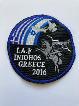 Patch Israeli Air Force Iniochos 2016