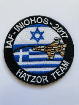 Patch Israeli Air Force Iniochos 2017