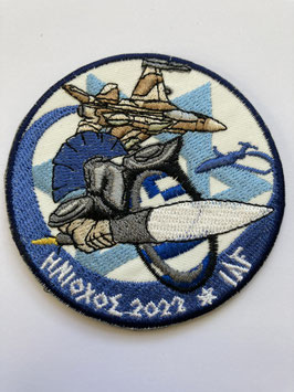 Patch Israeli Air Force Iniochos 2022 embroidered version