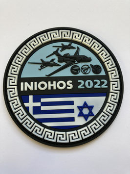 Patch Israeli Air Force Iniochos 2022 PVC version