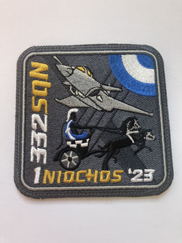 Patch Hellenic Air Force Iniochos 2023 332 Squadron