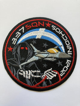 Patch Hellenic Air Force Iniochos 2021 337 Squadron