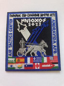 Patch Hellenic Air Force Iniochos 2023 Air Tactics Center