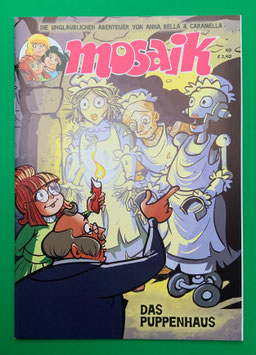 Original Mosaik Anna, Bella & Caramella Nr. 40 Das Puppenhaus 2019 im neuwertigen Zustand