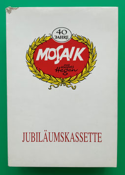 Mosaik Digedags originale Jubiläumskassette 1 leer nur Umschlag und Innenkarton (ohne Reprinthefte)