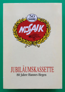 Mosaik Digedags originale Jubiläumskasette 3 Nummern 25 bis 36 komplett mit Umkarton, Innenkarton, Beilage & allen 12 Reprintheften