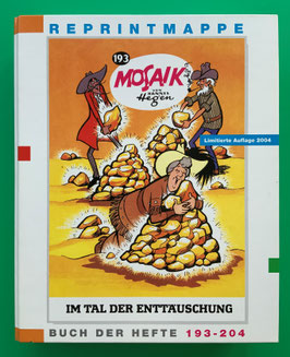 Mosaik Digedags originale Reprintmappe 17 nur Innenkarton (ohne Reprinthefte)