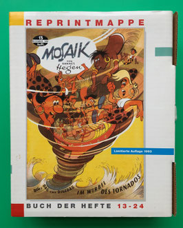 Mosaik Digedags originale Reprintmappe 2 leer nur Umkarton und Innenkarton (ohne Reprinthefte)